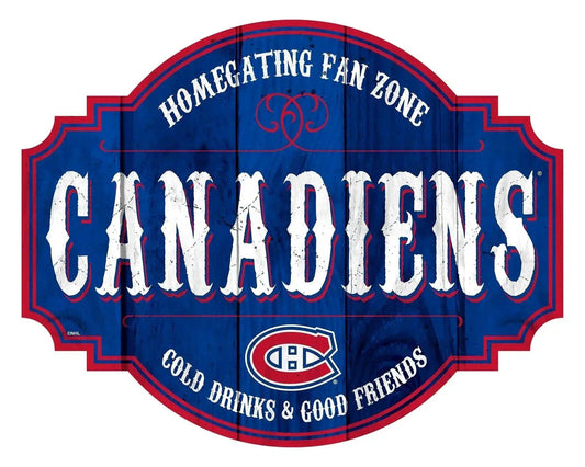  Montreal Canadiens Wood Sign 12 Inch Homegating Tavern -  ToylandEU™