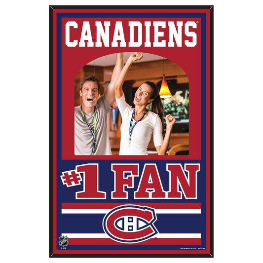Montreal Canadiens Wood Sign Mirror 11x17 Wall Decor - ToylandEU