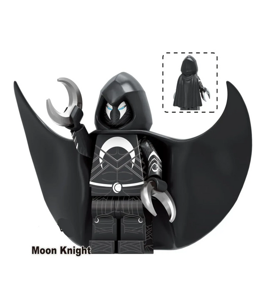  Moon Knight LEGO Minifigure Hooded With Crescent Weapon -  ToylandEU™