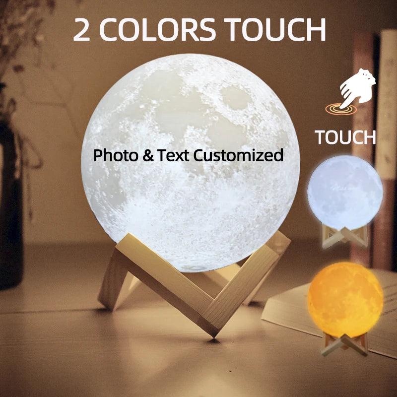 Moon Lamp | USB Rechargeable | Toylandeu™