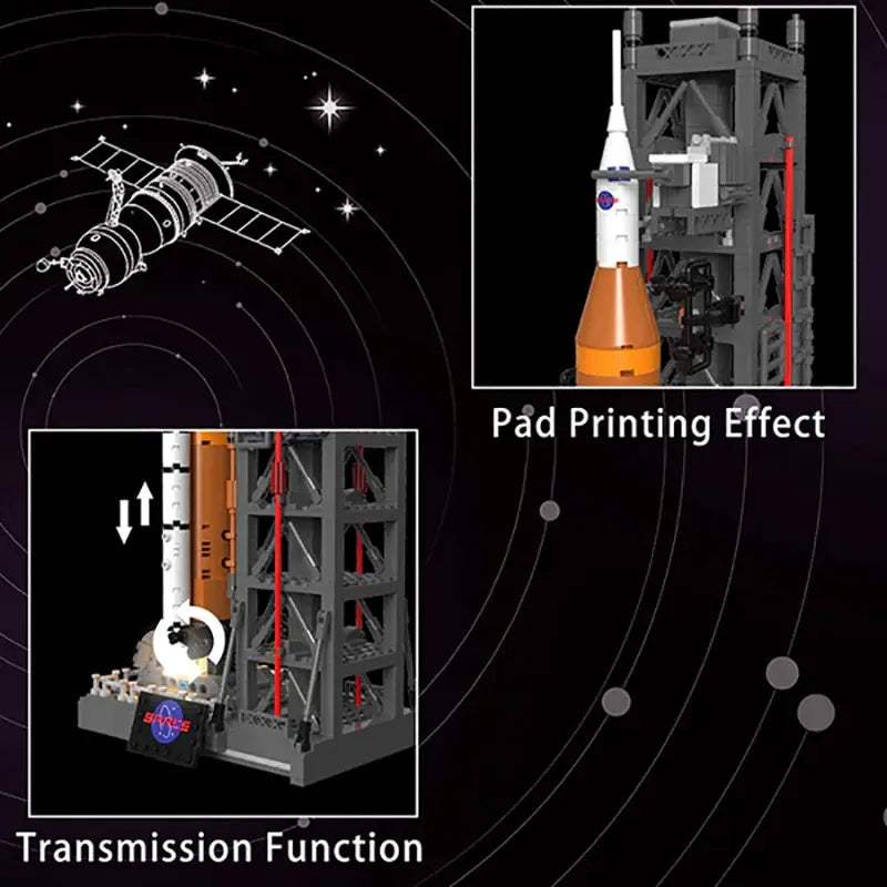  Moon Landing Space Building Blocks Set Lego Compatible -  ToylandEU™