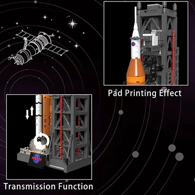  Moon Landing Space Building Blocks Set Lego Compatible -  ToylandEU™