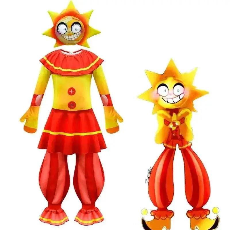  Moondrop Sunrise FNAF Carnival Clown Costume for Kids - Unisex Costume -  ToylandEU™