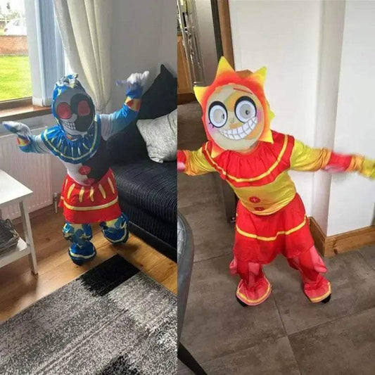 Moondrop Sunrise FNAF Carnival Clown Costume for Kids - Unisex Costume - ToylandEU