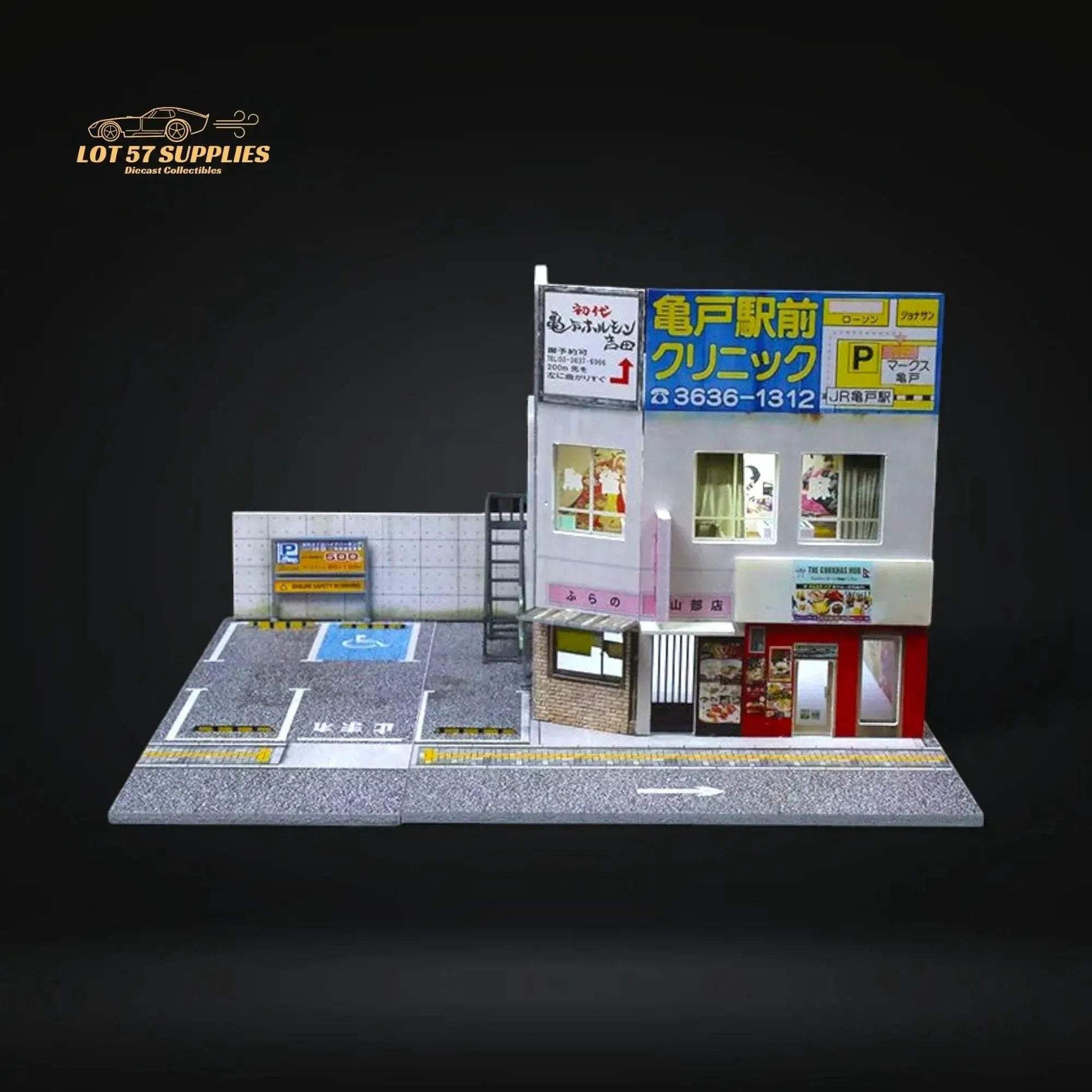 MoreArt Japanese Diorama Scale 1 64 Building USB C Powered - ToylandEU