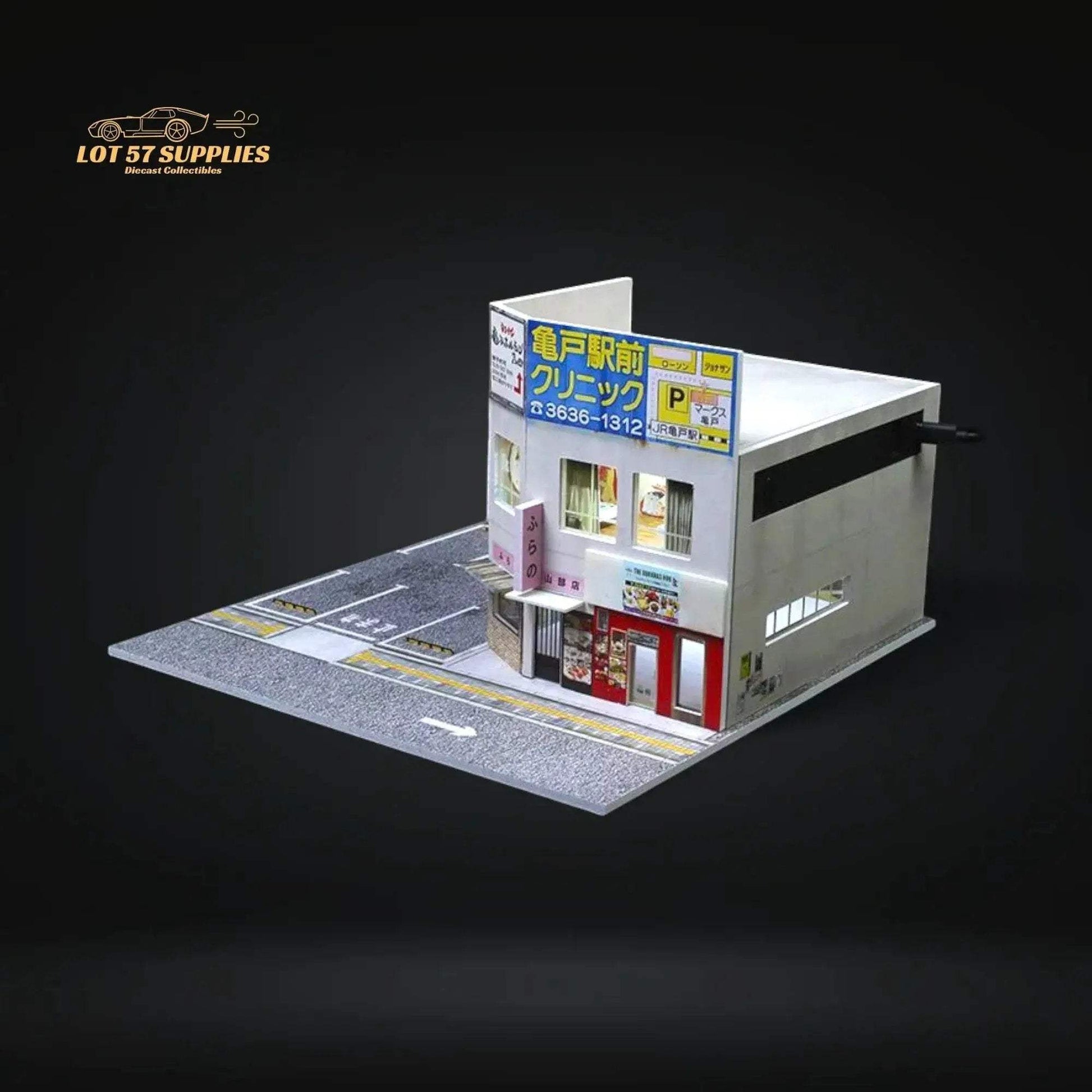 MoreArt Japanese Diorama Scale 1 64 Building USB C Powered - ToylandEU