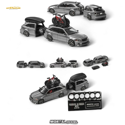 Mortal Altezza Gita ELIXIR Diecast 1:64 Silver Gray Trailer - ToylandEU