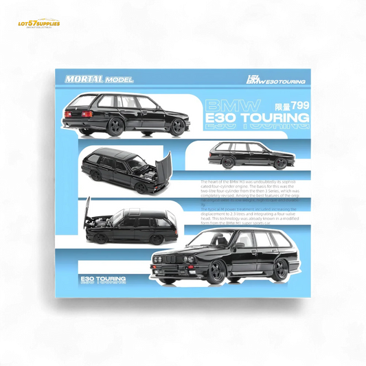  BMW E30 Diecast Openable Hood 1 64 Cambered Black -  ToylandEU™