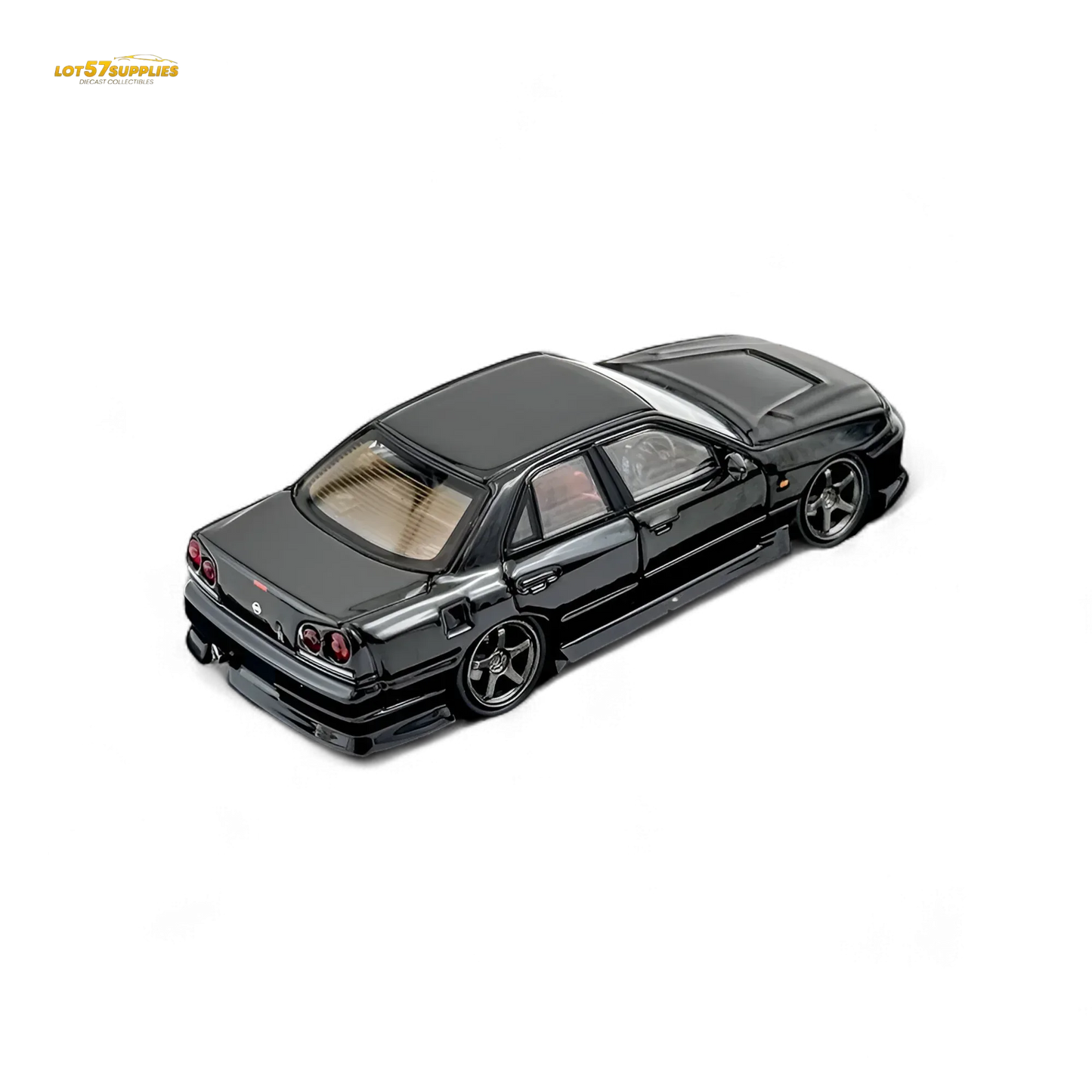 Mortal ER34 SKYLINE URAS Metallic Black 1:64 - ToylandEU
