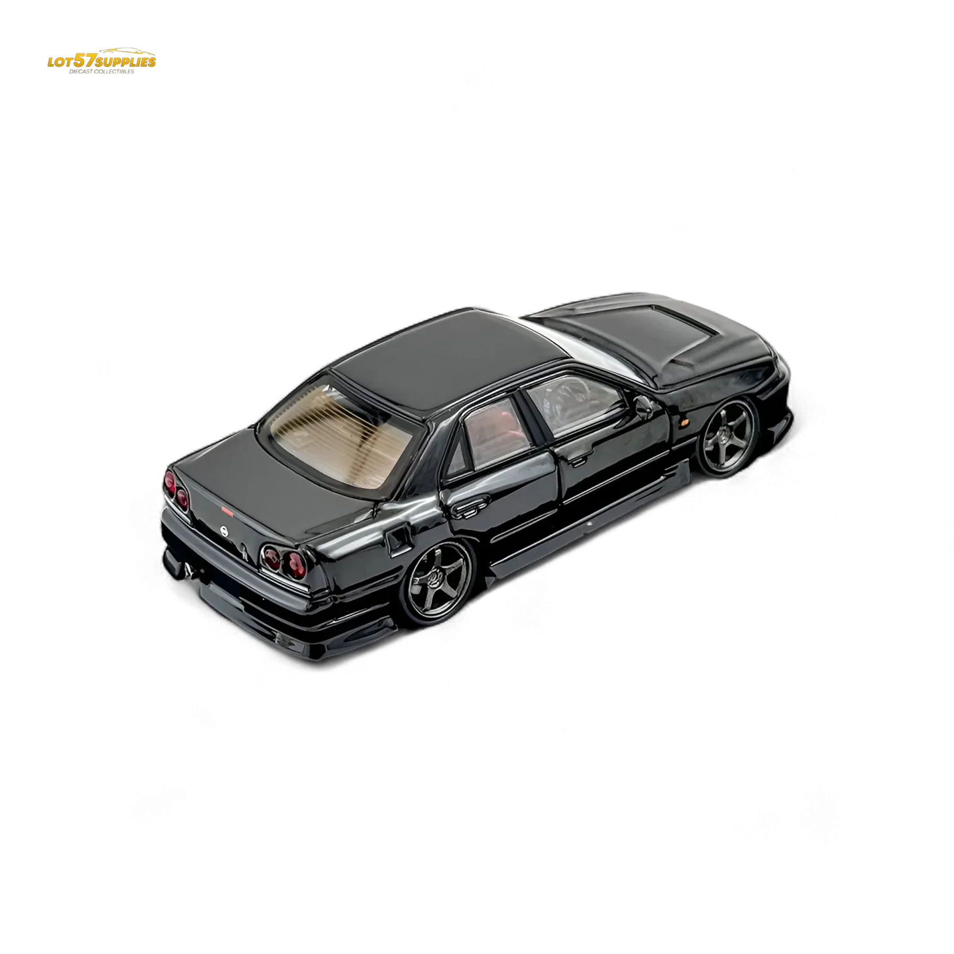 Mortal ER34 SKYLINE URAS Metallic Black 1:64 - ToylandEU