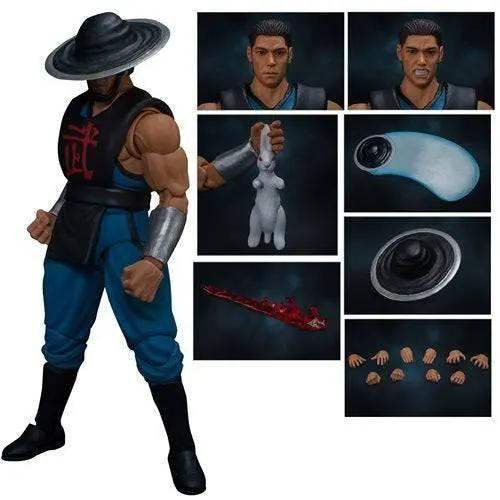 Mortal Kombat Kung Lao 1 12 Scale Figure Interchangeable Heads - ToylandEU