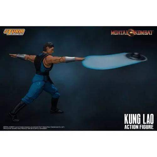 Mortal Kombat Kung Lao 1 12 Scale Figure Interchangeable Heads - ToylandEU