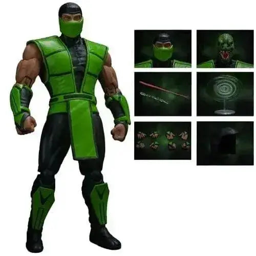 Mortal Kombat Reptile Fully Articulated One Twelfth Scale Action Figure - ToylandEU