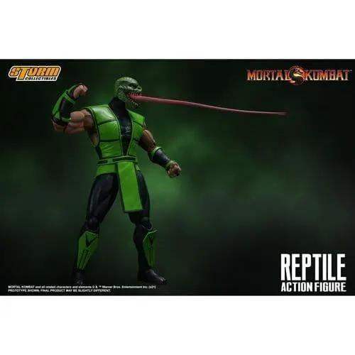 Mortal Kombat Reptile Fully Articulated One Twelfth Scale Action Figure - ToylandEU