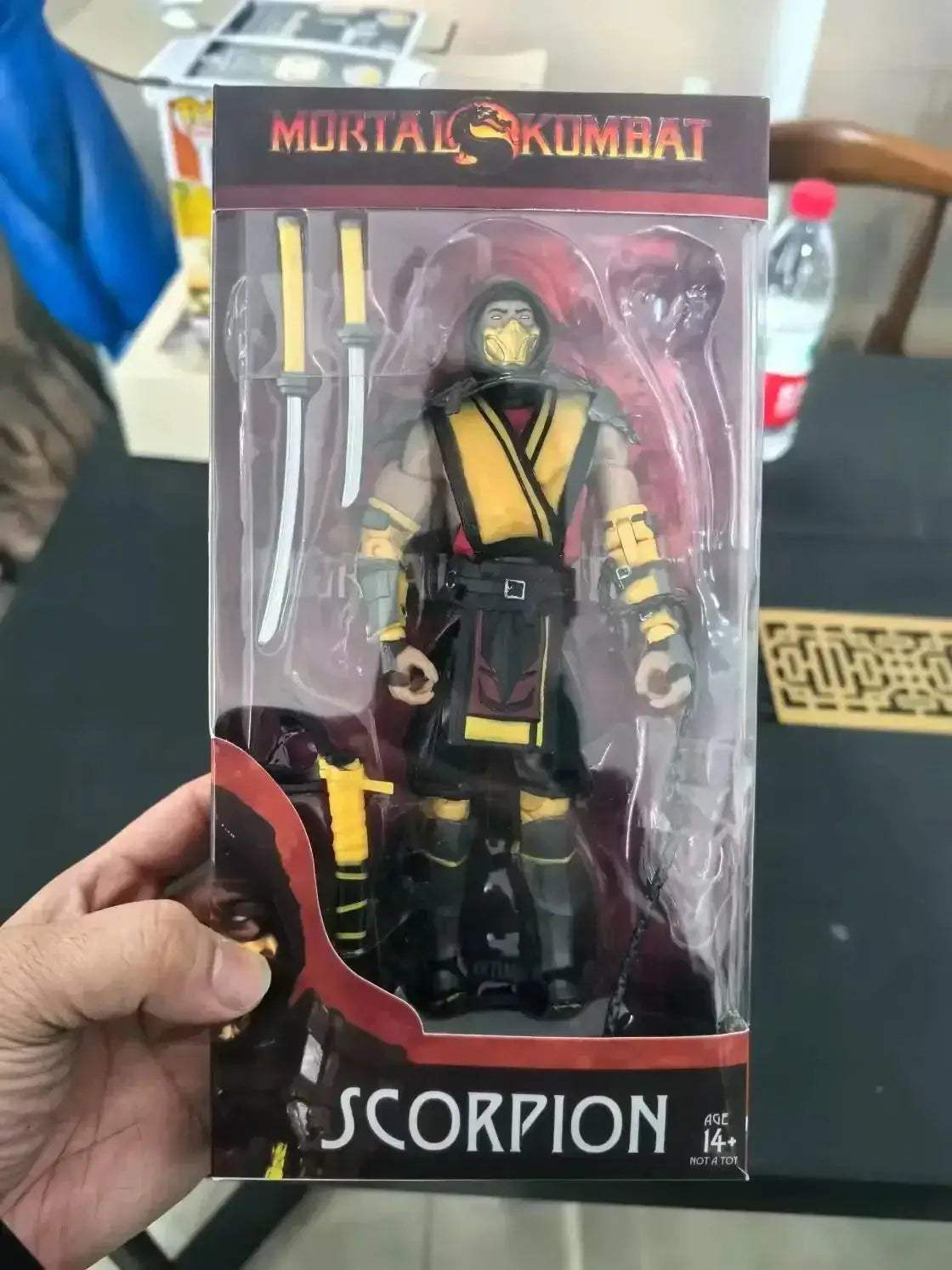 Mortal Kombat Sub Zero Scorpion 7-Inch Articulated Action Figures - ToylandEU