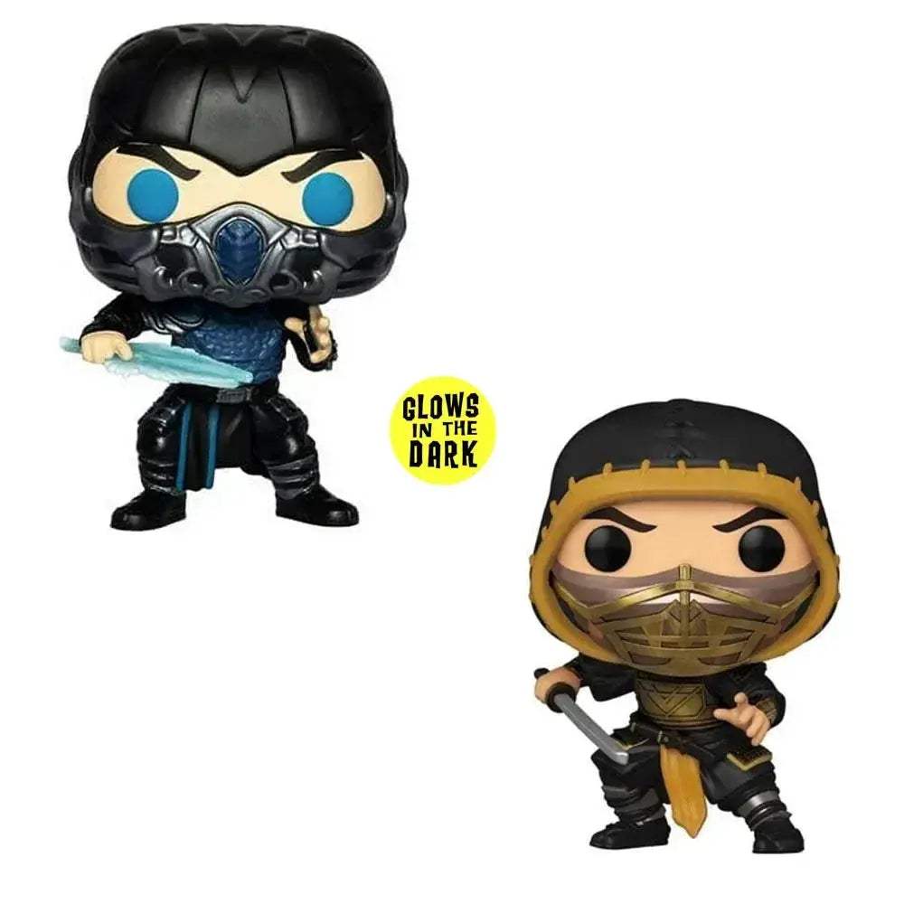 Mortal Kombat Sub Zero Scorpion Vinyl Figure Collectible - ToylandEU