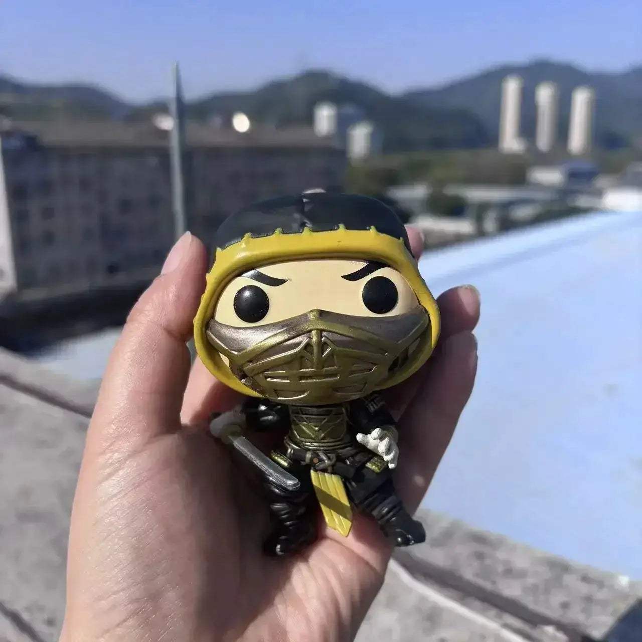 Mortal Kombat Sub Zero Scorpion Vinyl Figure Collectible - ToylandEU