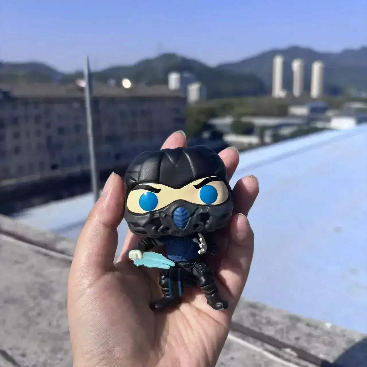 Mortal Kombat Sub Zero Scorpion Vinyl Figure Collectible - ToylandEU