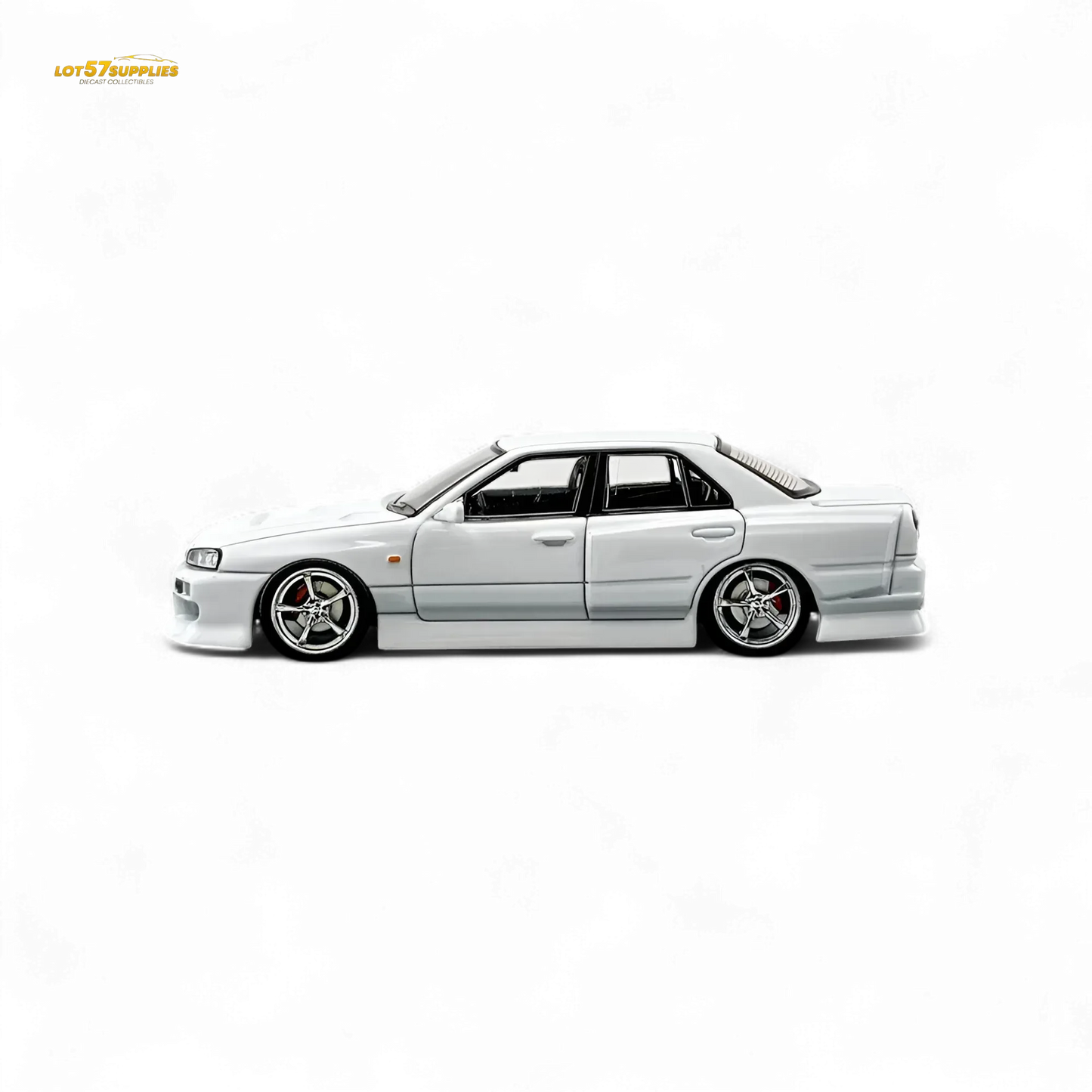 Mortal ER34 SKYLINE URAS Pearl White 1:64 - ToylandEU
