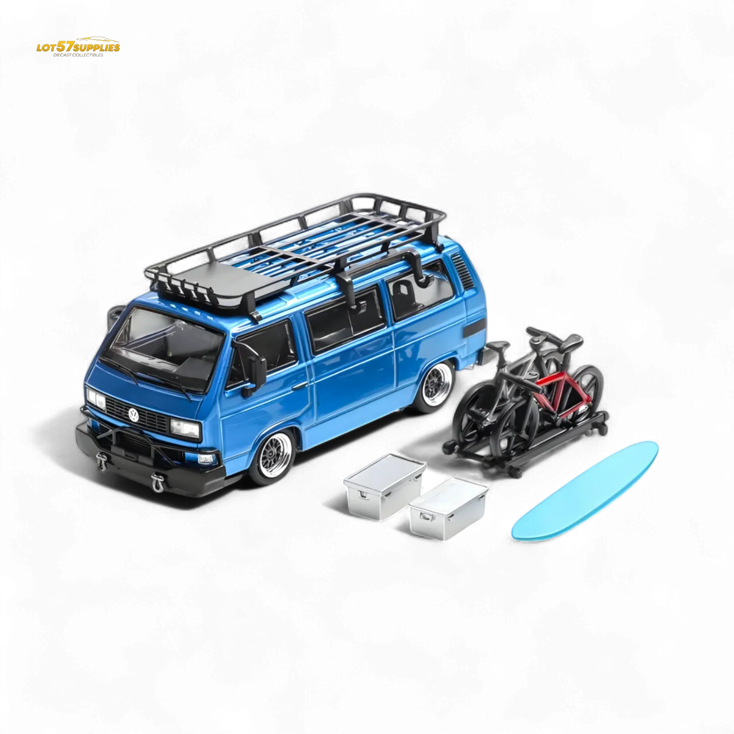 Mortal VW T3 Lowrider Diecast Model Scale 1To64 With Accessories - ToylandEU