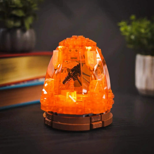  Amber Mosquito Fossil Display LEGO Build Authentic -  ToylandEU™