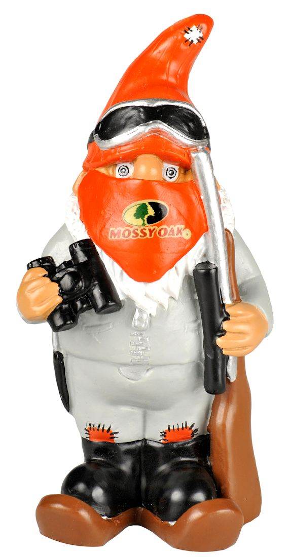 Mossy Oak Garden Gnome Hunter With Binoculars Winter - ToylandEU