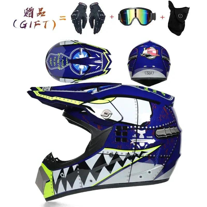  DOT Certified Motocross Helmet Lightweight Shell 1kg -  ToylandEU™