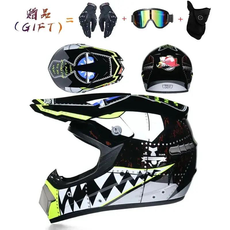 DOT Certified Motocross Helmet Lightweight Shell 1kg -  ToylandEU™