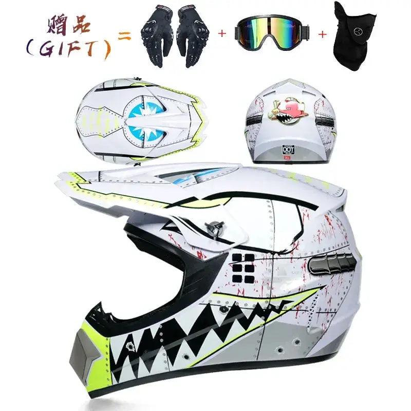  DOT Certified Motocross Helmet Lightweight Shell 1kg -  ToylandEU™