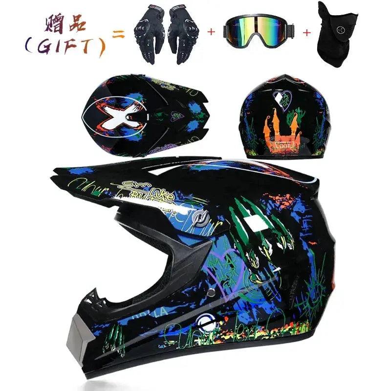  DOT Certified Motocross Helmet Lightweight Shell 1kg -  ToylandEU™
