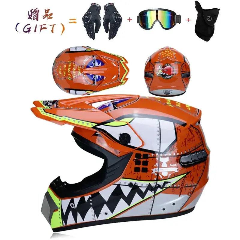  DOT Certified Motocross Helmet Lightweight Shell 1kg -  ToylandEU™