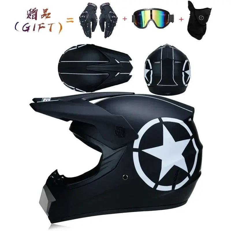  DOT Certified Motocross Helmet Lightweight Shell 1kg -  ToylandEU™