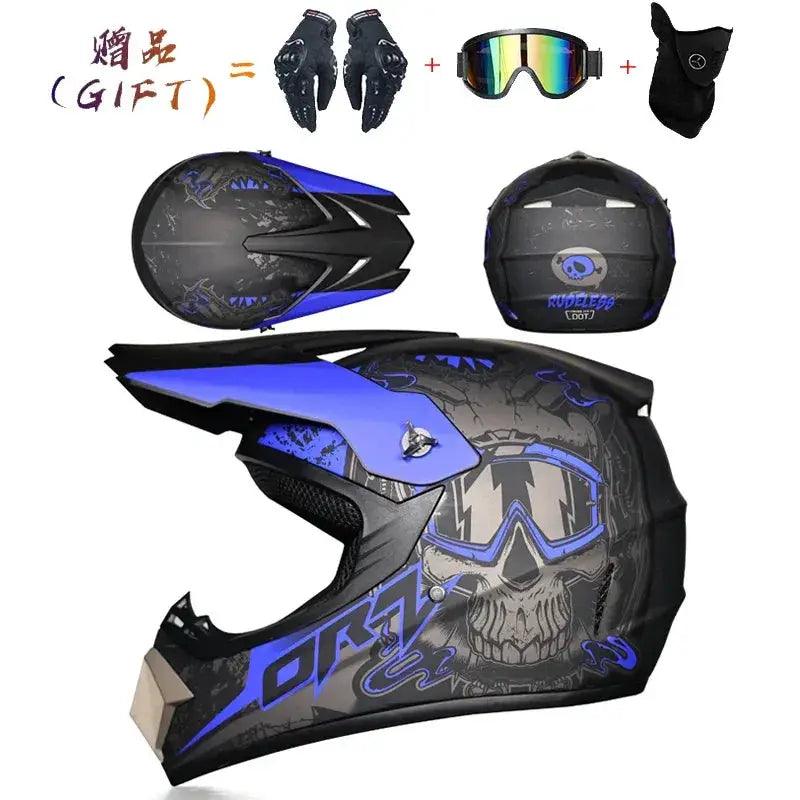  DOT Certified Motocross Helmet Lightweight Shell 1kg -  ToylandEU™