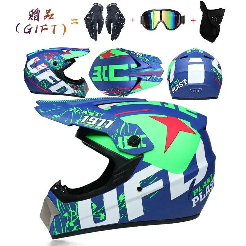  DOT Certified Motocross Helmet Lightweight Shell 1kg -  ToylandEU™