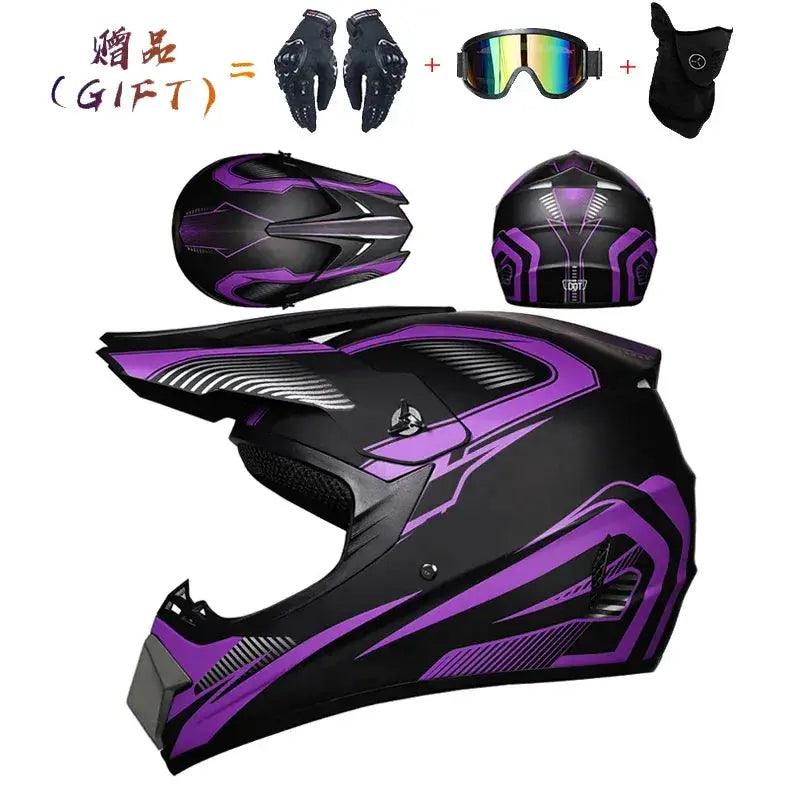  DOT Certified Motocross Helmet Lightweight Shell 1kg -  ToylandEU™