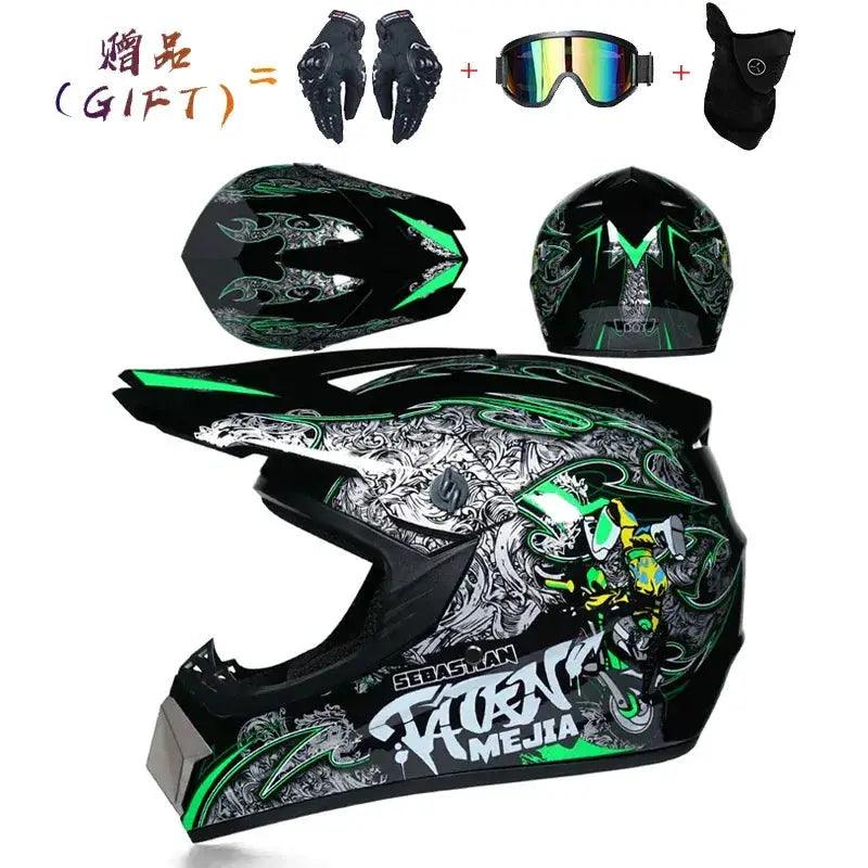  DOT Certified Motocross Helmet Lightweight Shell 1kg -  ToylandEU™