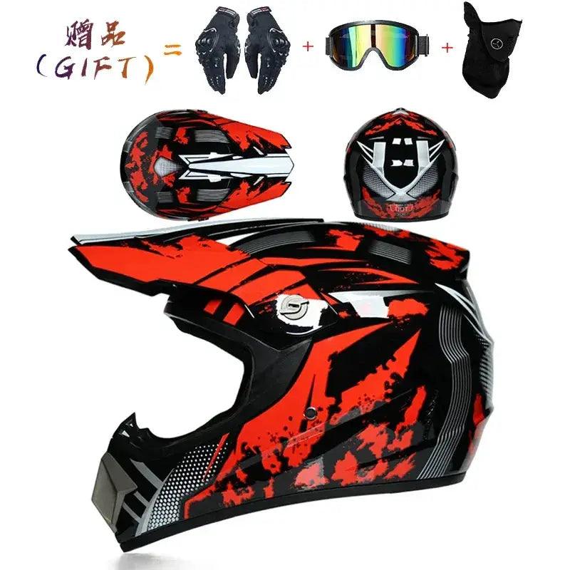  DOT Certified Motocross Helmet Lightweight Shell 1kg -  ToylandEU™