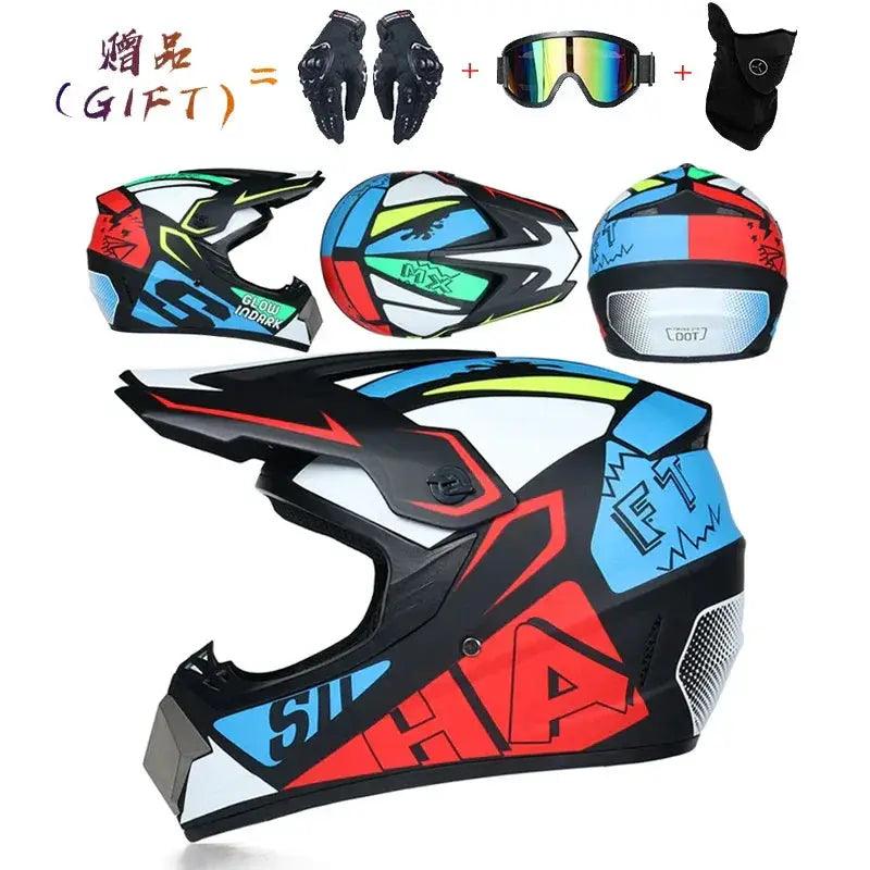  DOT Certified Motocross Helmet Lightweight Shell 1kg -  ToylandEU™