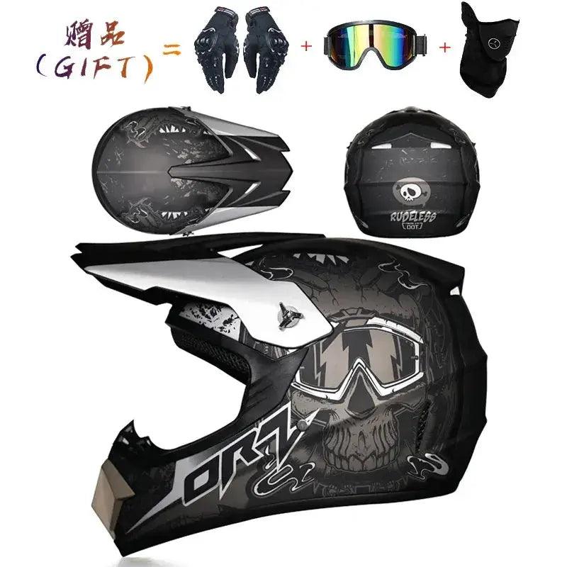  DOT Certified Motocross Helmet Lightweight Shell 1kg -  ToylandEU™
