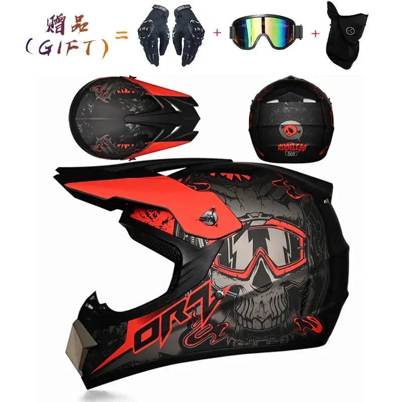  DOT Certified Motocross Helmet Lightweight Shell 1kg -  ToylandEU™