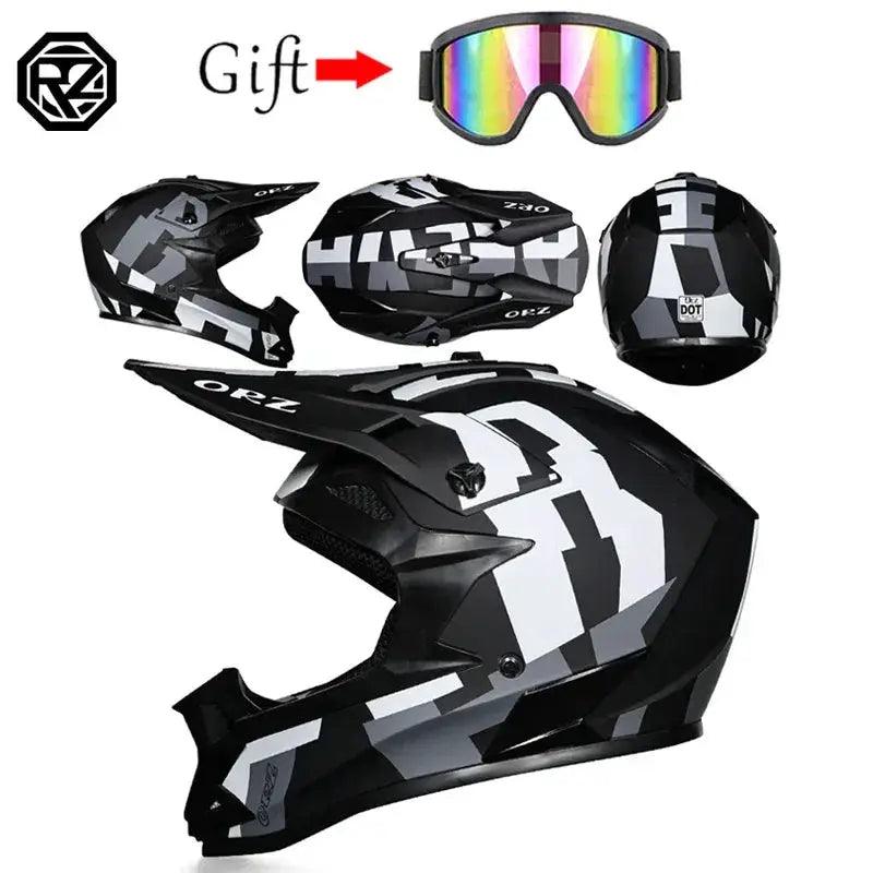  Motocross Helmet DOT Certified Off Road Protection -  ToylandEU™