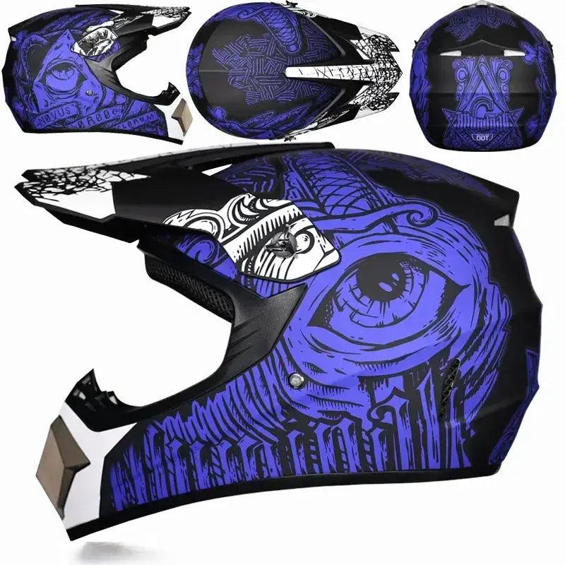  Motocross Helmet DOT Certified Off Road Racing -  ToylandEU™