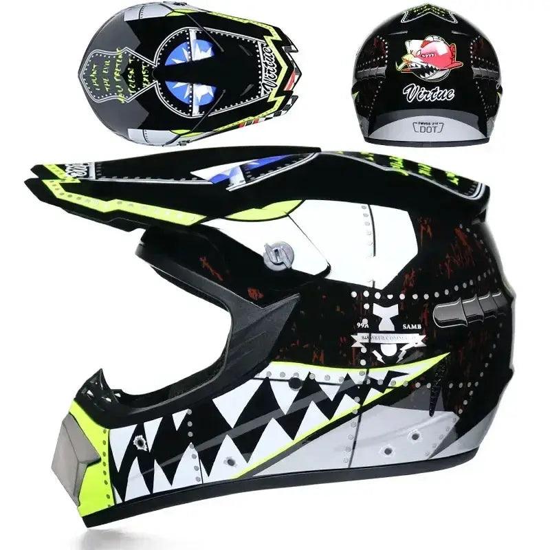  Motocross Helmet DOT Certified Off Road Racing -  ToylandEU™
