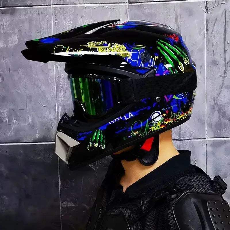 Motocross Helmet DOT Certified Off Road Racing Helmet - ToylandEU
