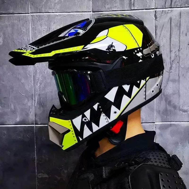 Motocross Helmet DOT Certified Off Road Racing Helmet - ToylandEU