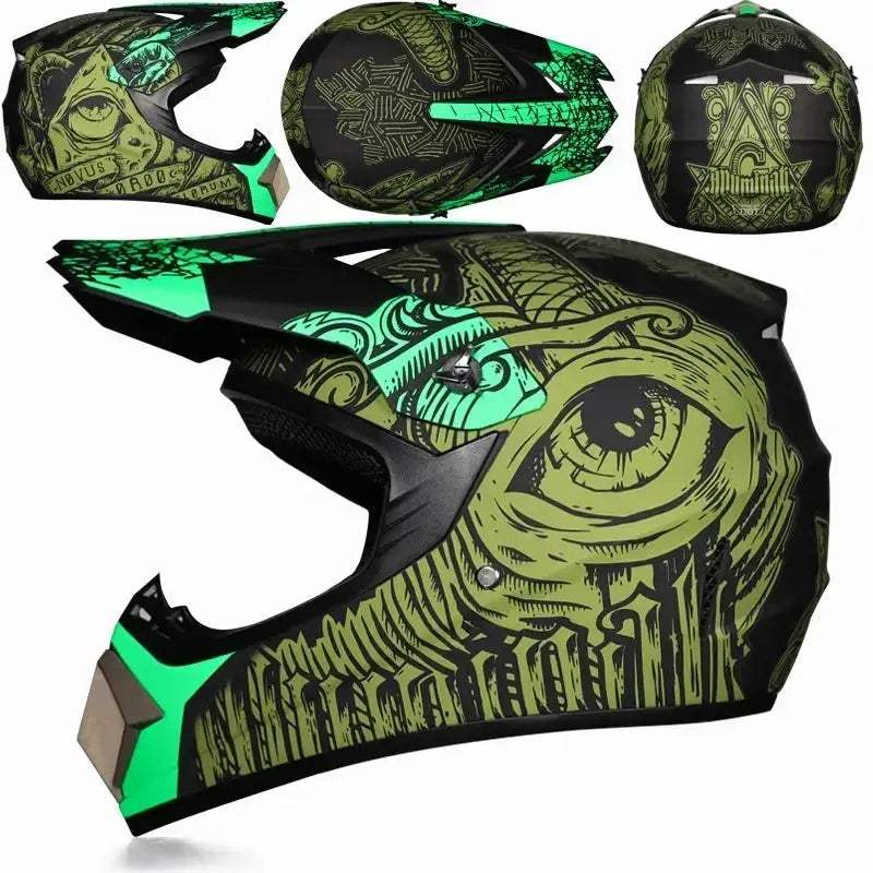 Motocross Helmet DOT Certified Off Road Racing Helmet - ToylandEU