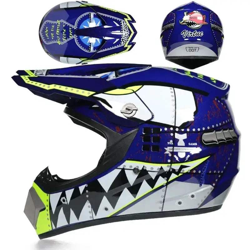 Motocross Helmet DOT Certified Off Road Racing Helmet - ToylandEU