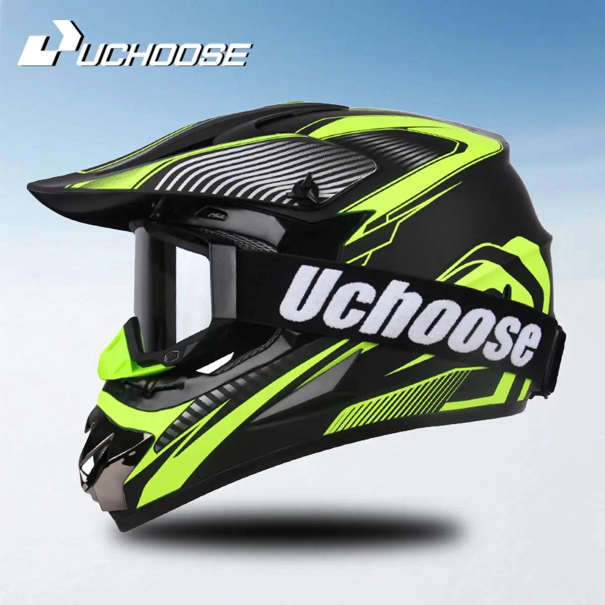  Motocross Helmet DOT Certified Off Road With Goggles -  ToylandEU™