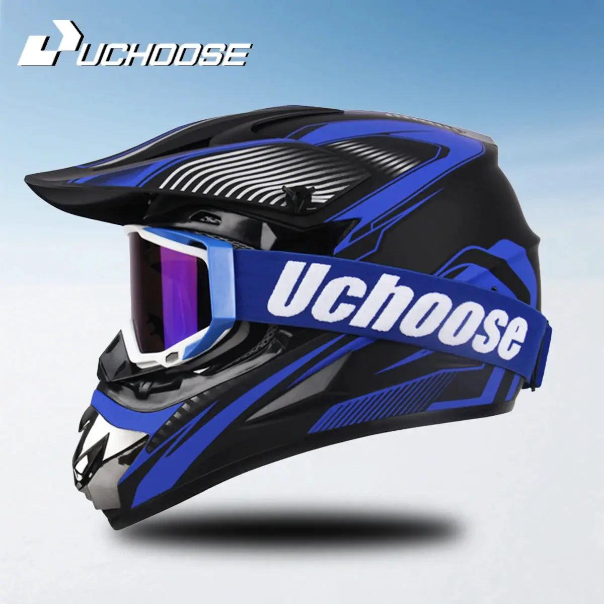 Motocross Helmet DOT Certified Off Road With Goggles -  ToylandEU™