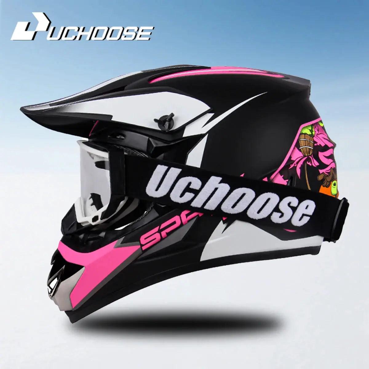  Motocross Helmet DOT Certified Off Road With Goggles -  ToylandEU™
